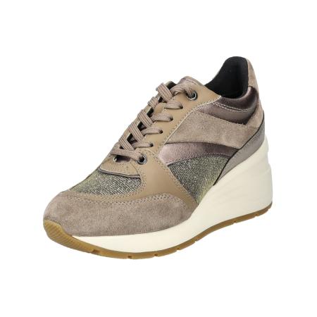 Geox GEOX Sportieve veterschoen goud / taupe