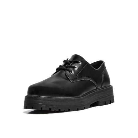 Bershka Bershka Veterschoen zwart