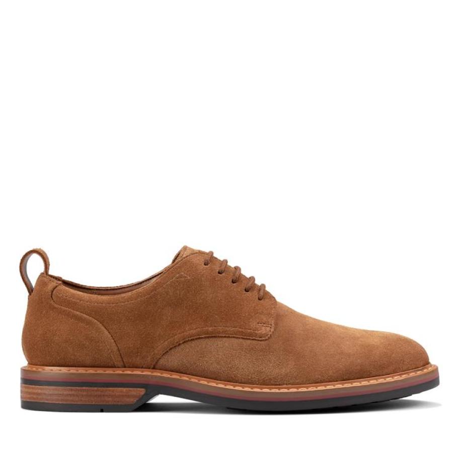 Clarks CLARKS Veterschoen Aldwin bruin -