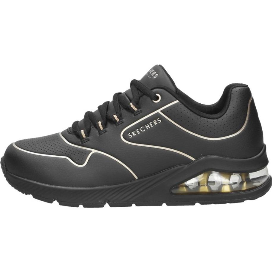 Skechers - Uno 2 - Golden Trim Zwart