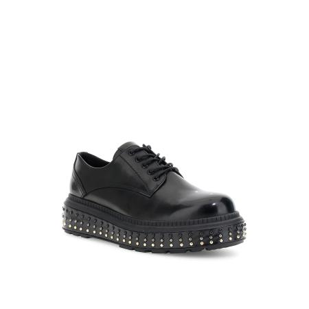 CAFè NOIR Veterschoen zwart