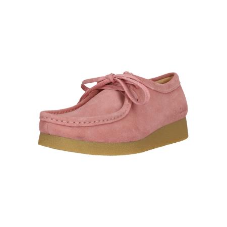Clarks CLARKS Veterschoen Wallabee EVO pink