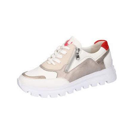 Waldläufer WALDLÄUFER Veterschoen Ajala goud / rood / wit