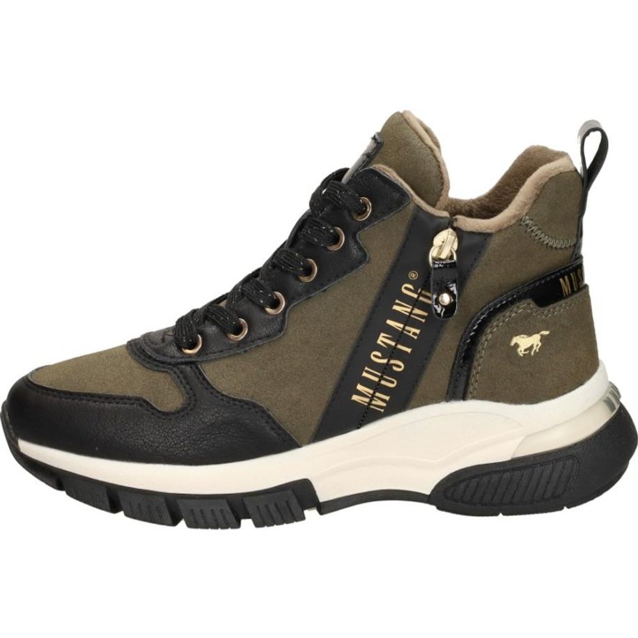 Mustang - Sneakers Hoog Groen
