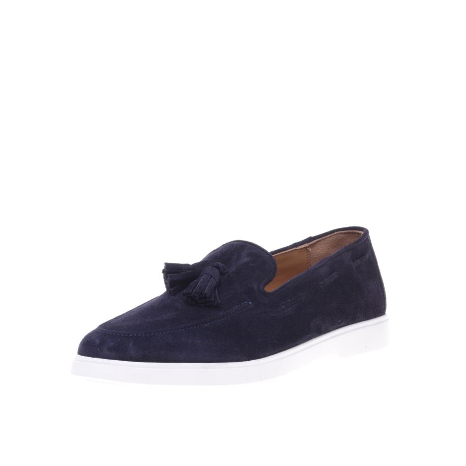 Baldinini BALDININI Instappers donkerblauw / wit -