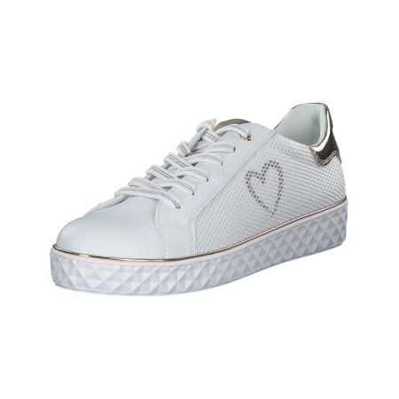 Marco Tozzi MARCO TOZZI by GUIDO MARIA KRETSCHMER Veterschoen goud / wit