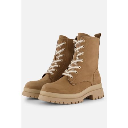 Tamaris Veterboots beige Leer