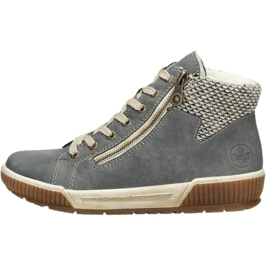 Rieker veterboots Blauw 442415 Blauw