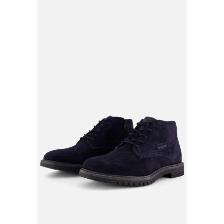 Bugatti Caj Veterschoenen blauw Suede