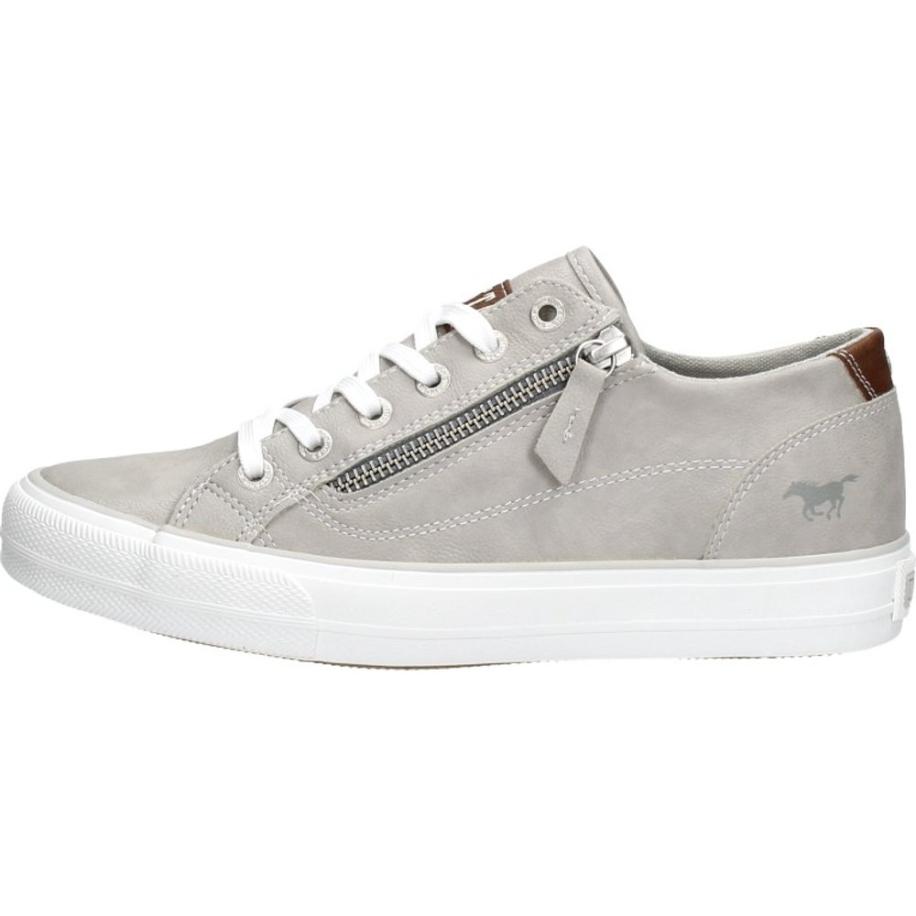 Mustang - Dames Veterschoenen Licht Grijs Grijs