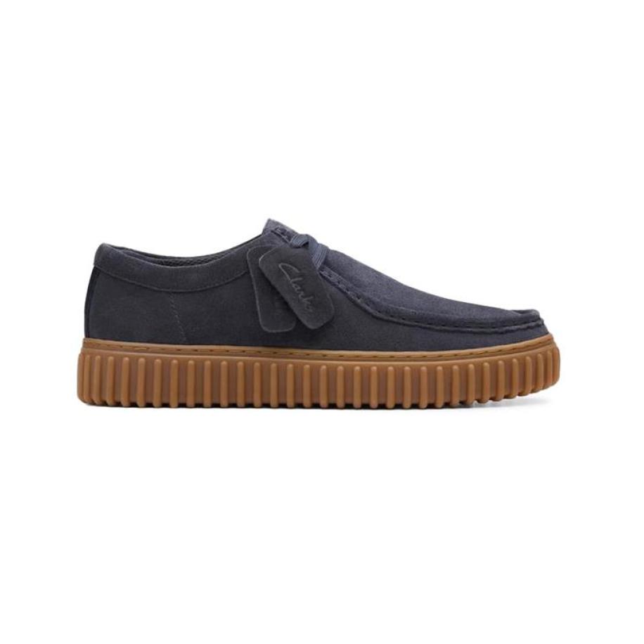 Clarks CLARKS Veterschoen Torhill Lo blauw -