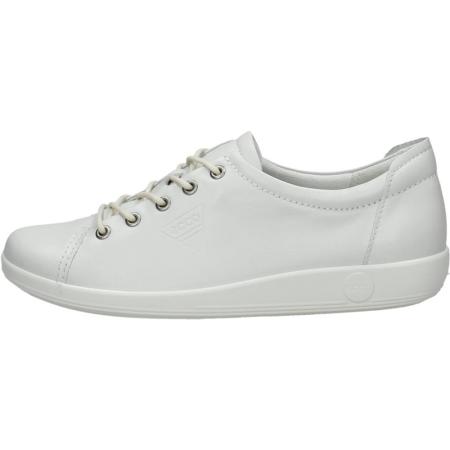 Ecco Soft 2.0 veterschoenen Wit 20957