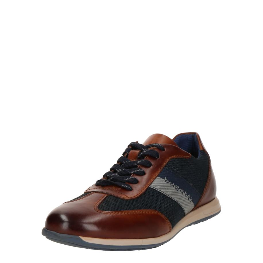 Bugatti bugatti Sneakers laag navy / cognac / lichtgrijs -
