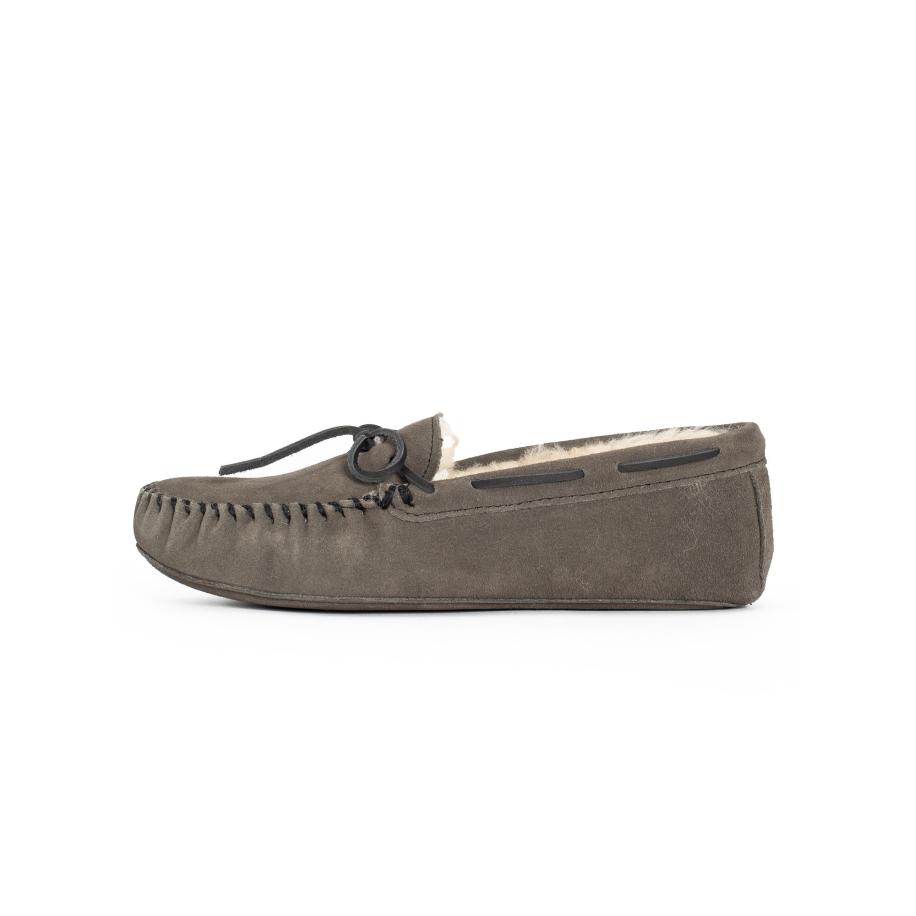 Minnetonka Minnetonka Mocassins grijs -