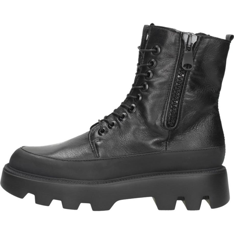 Mjus - Veterschoenen Hoog Zwart