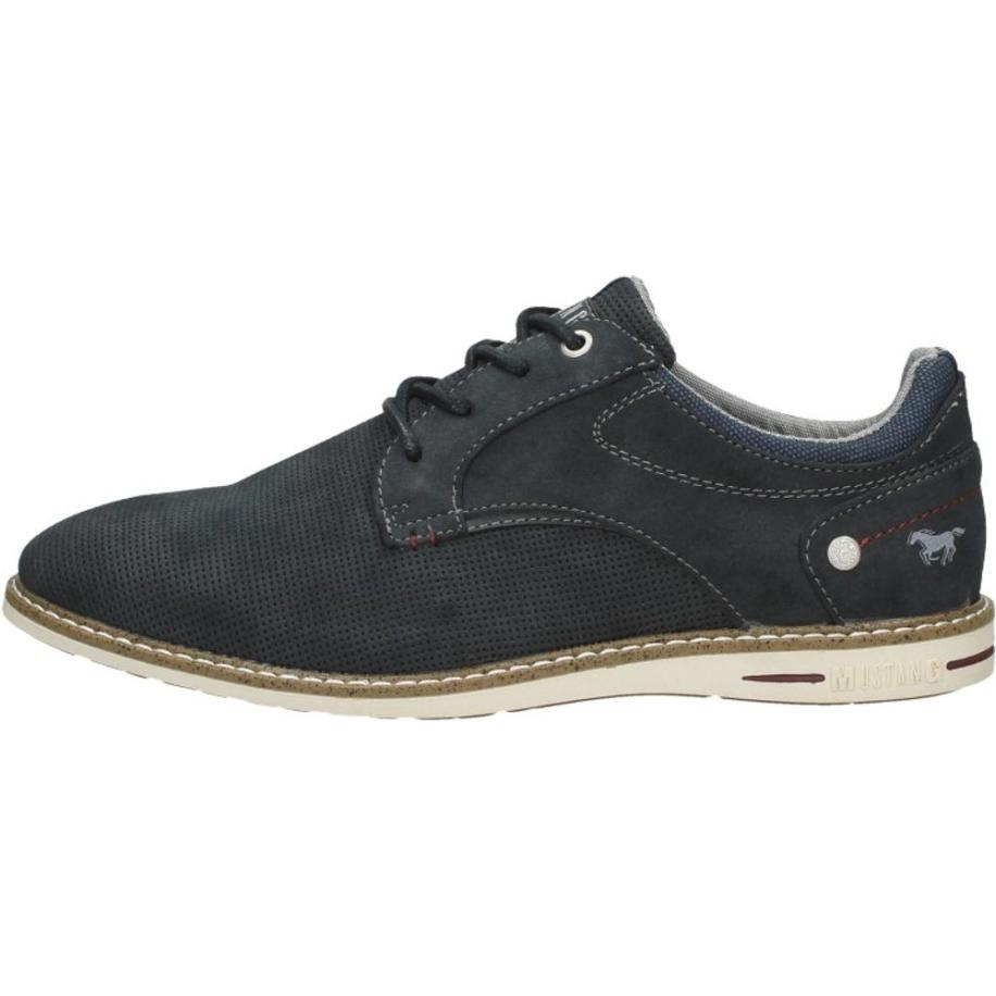 Mustang - Veterschoenen Laag Blauw