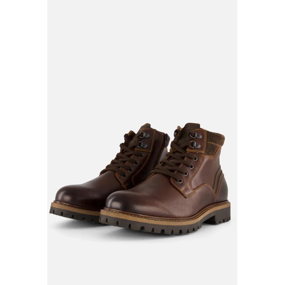 Outfielder Veterboots bruin Leer Bruin