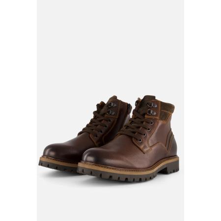 Outfielder Veterboots bruin Leer