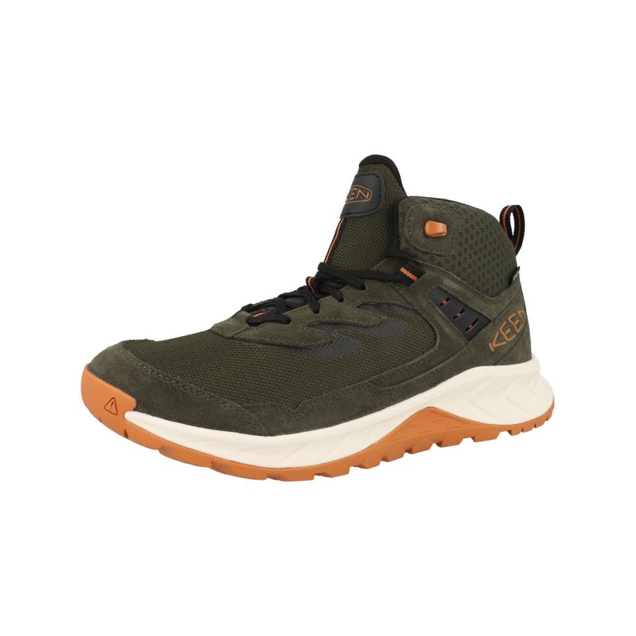 KEEN KEEN Lage schoen Hightrail donkergroen / oranje -