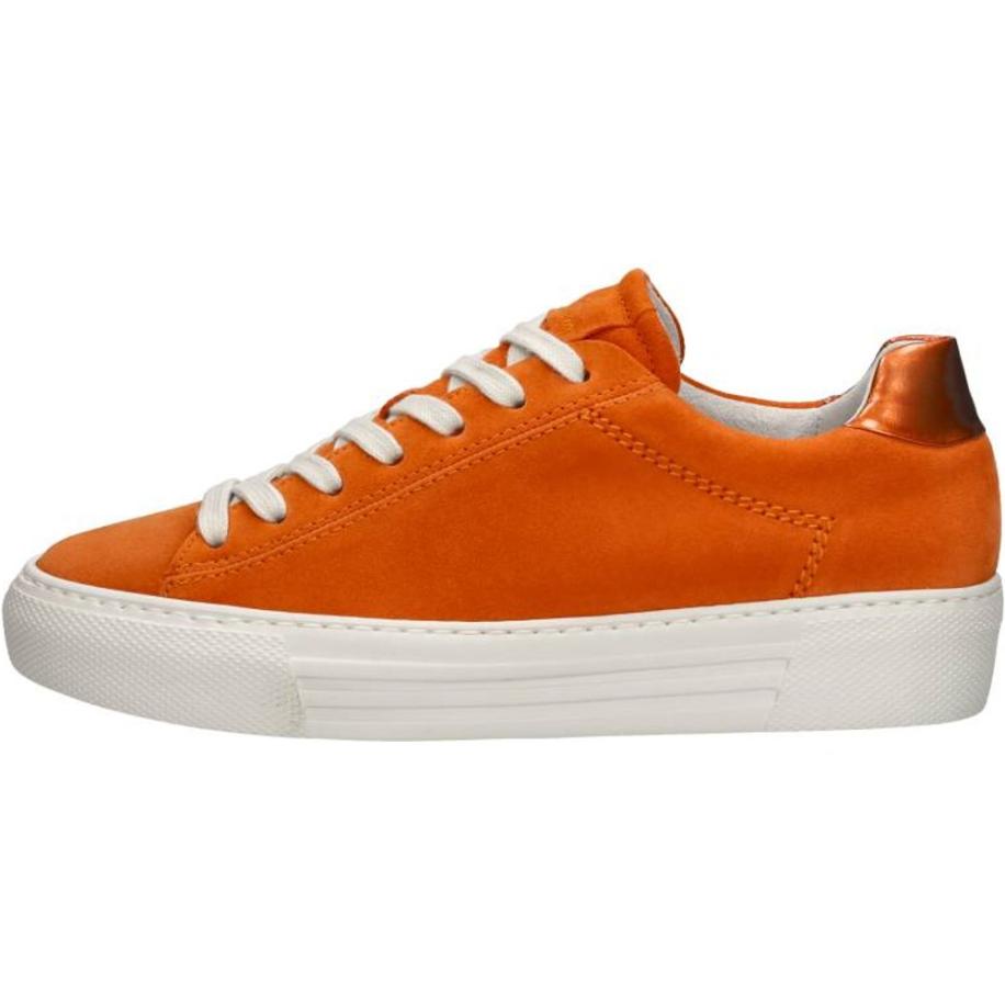Gabor - Veterschoenen Laag Oranje