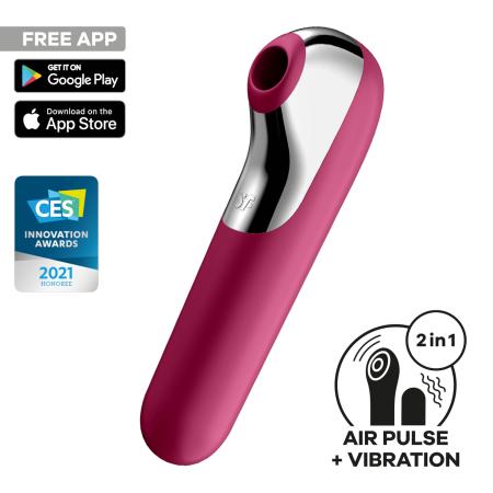 Satisfyer Satisfyer Dual Love Connect App vibrator + drukgolfspeeltje
