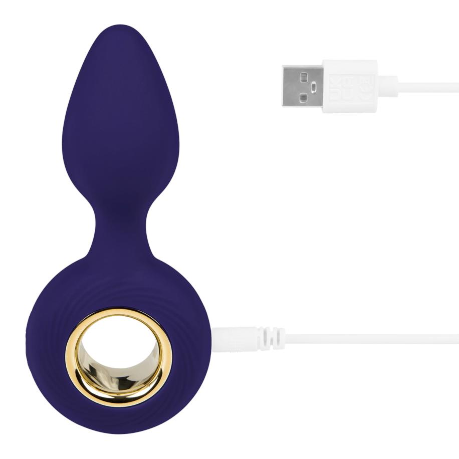 EIS Anale vibrator van siliconen 12 cm -