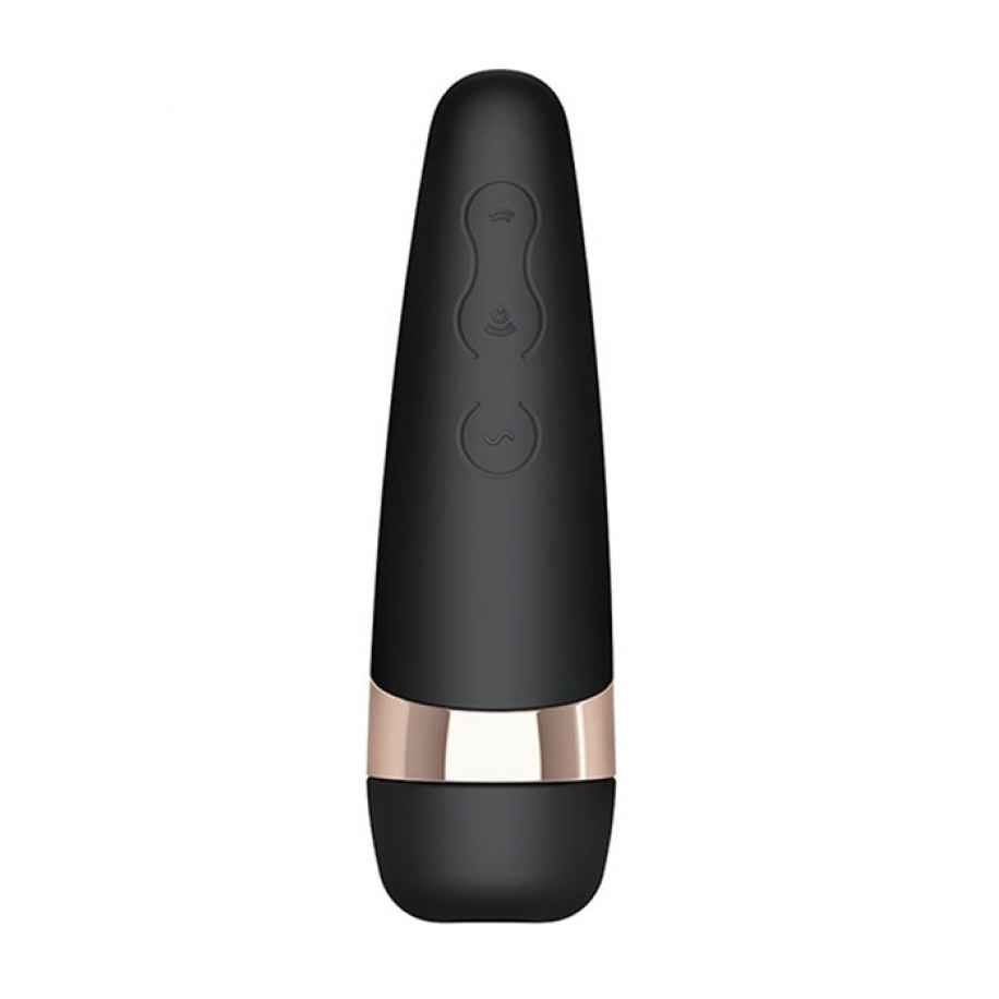 Satisfyer - Pro 3+ - Luchtdrukvibrator Zwart
