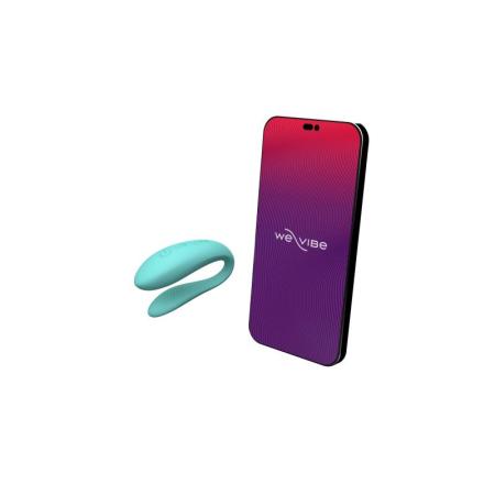 We-Vibe Sync 2 C-Shape Lite Aqua Vibrators Dames