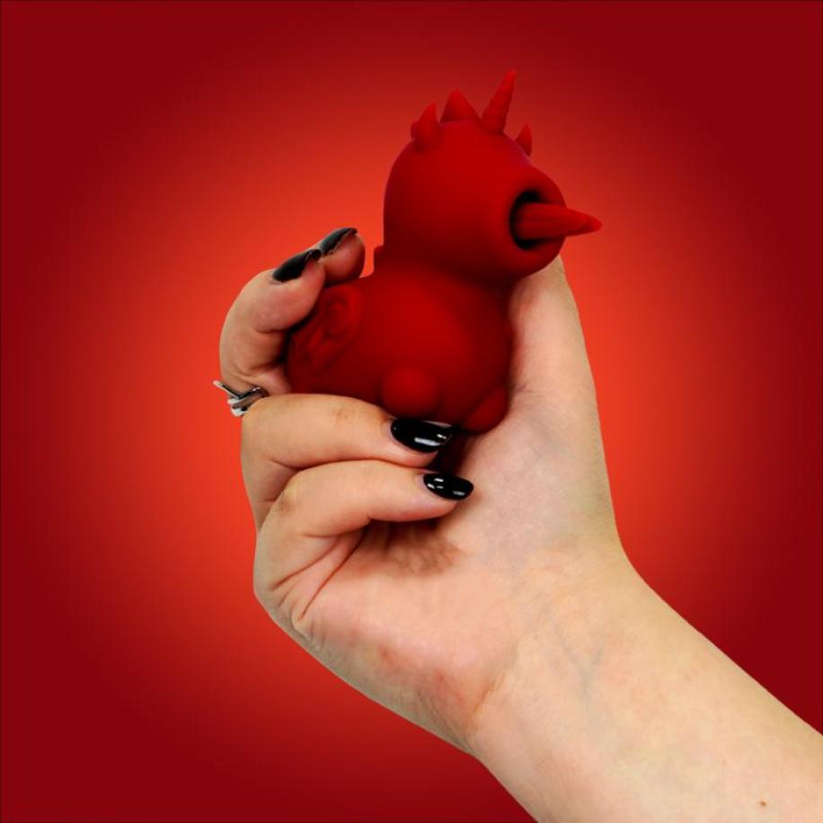 Unihorn - Blaze Diablo Vibrator - Rood Rood