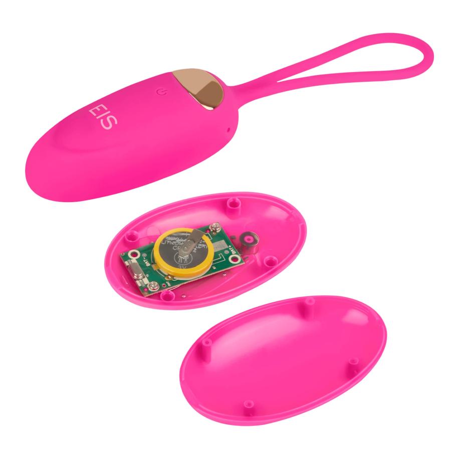 EIS Siliconen vibro-ei met radiografische afstandsbediening 8 cm -
