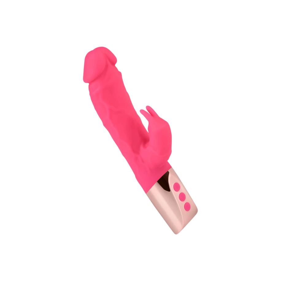 EIS Natuurlijke rabbitvibrator van siliconen 22 cm -