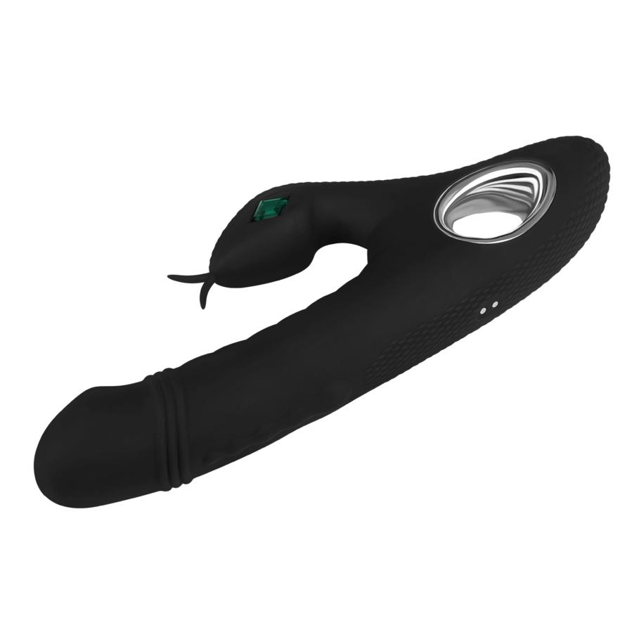 EIS Siliconen rabbit in slangenlook 23 cm -