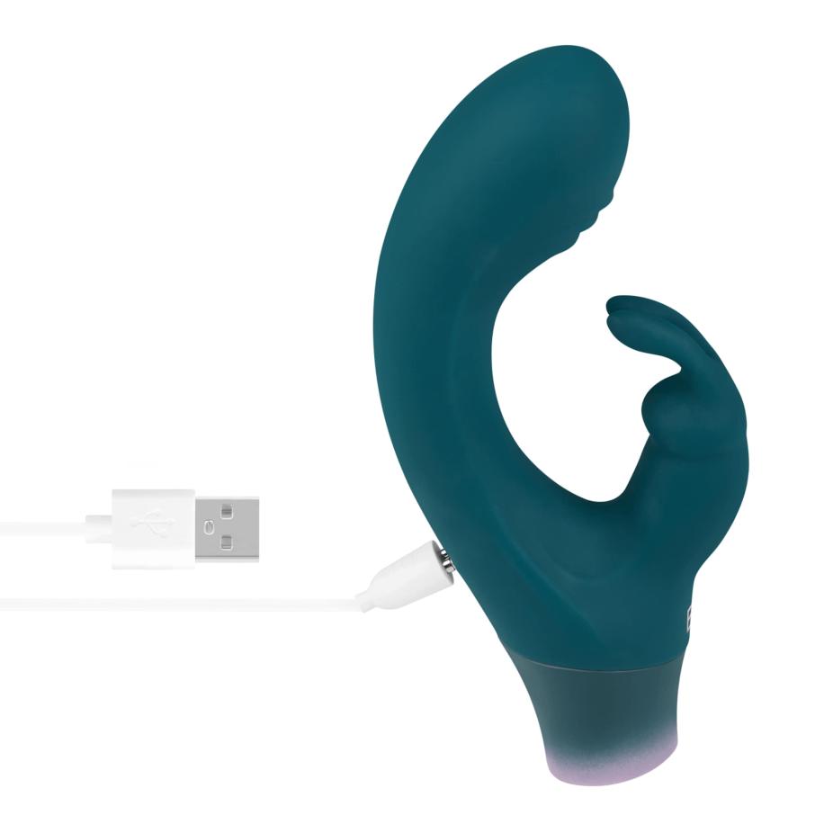 EIS Rabbitvibrator met hartvormige basis 15 cm -