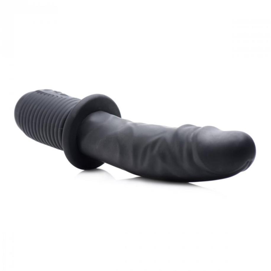 Power Pounder Dildo Zwart