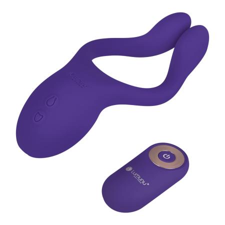 Lumunu Deluxe koppelvibrator met afstandsbediening - Universeel Genie 15 cm