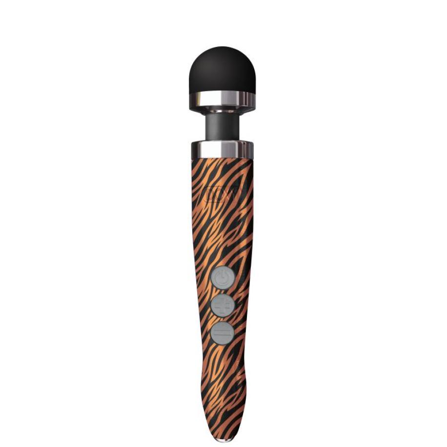 Doxy - Die Cast 3R Oplaadbare Wand Massager Tiger Multicolor