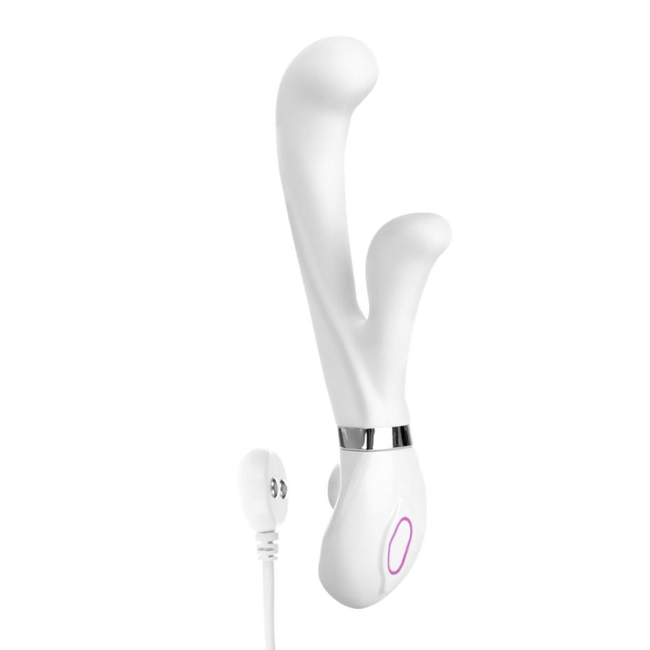 EIS Oplaadbare design-rabbit van siliconen 20,5 cm -