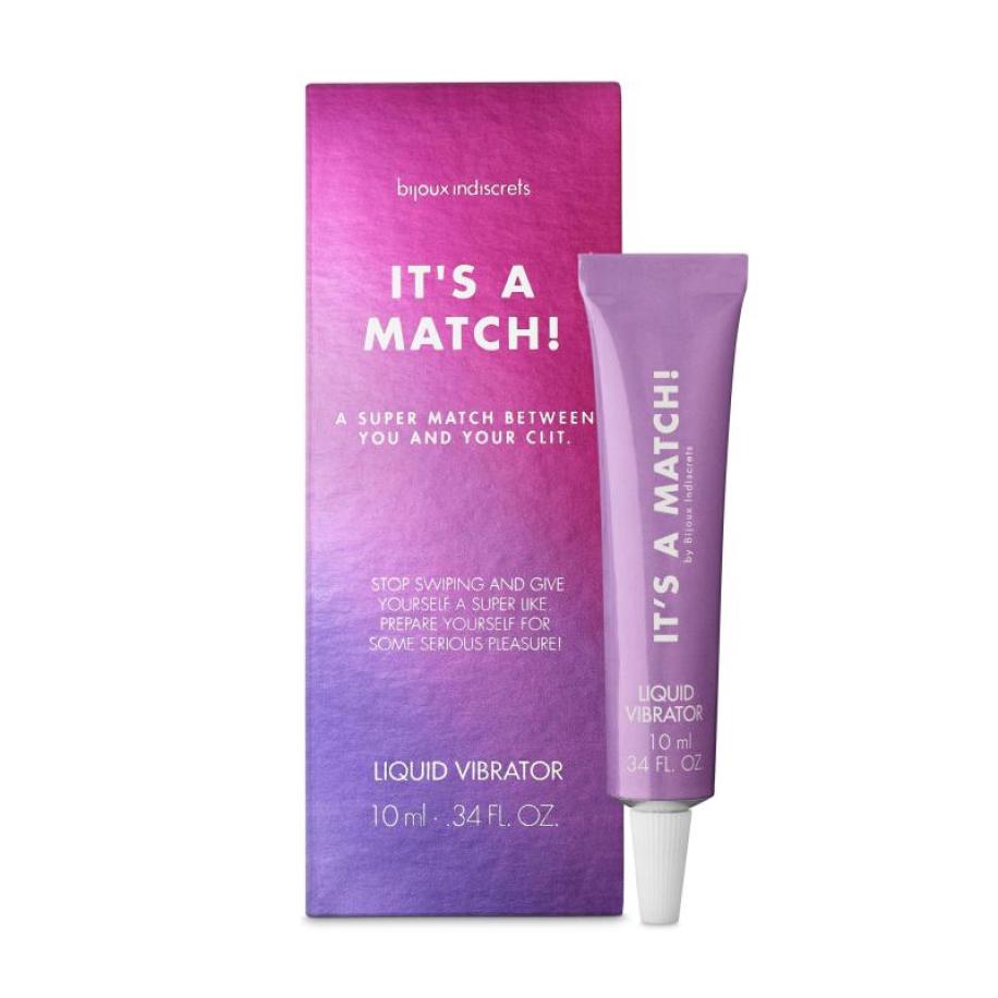Bijoux Indiscrets - Clitherapy It’s A Match Vloeibare Vibrator - 10 ml Multicolor