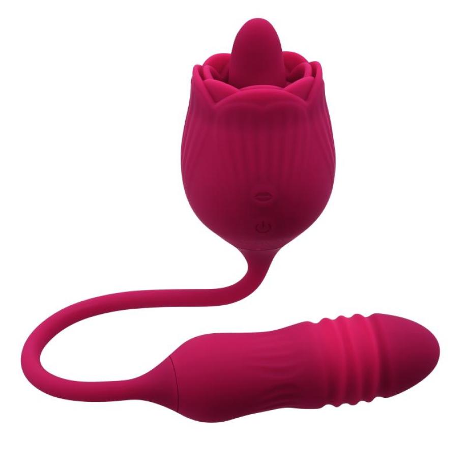 Evolved - Wild Rose Tong Vibrator - Rood Rood