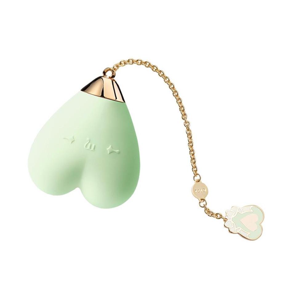Zalo - Baby Heart Personal Massager Melon Green Groen