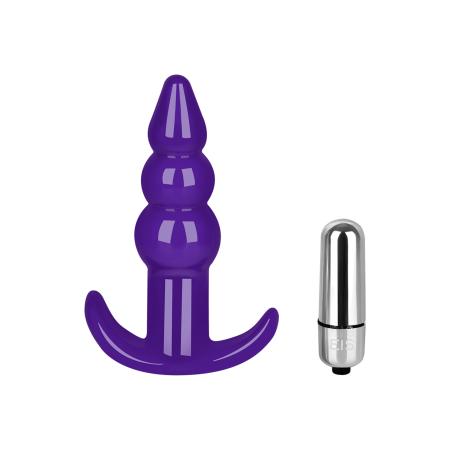 EIS Anale vibrator met bolstructuur 10,8 cm