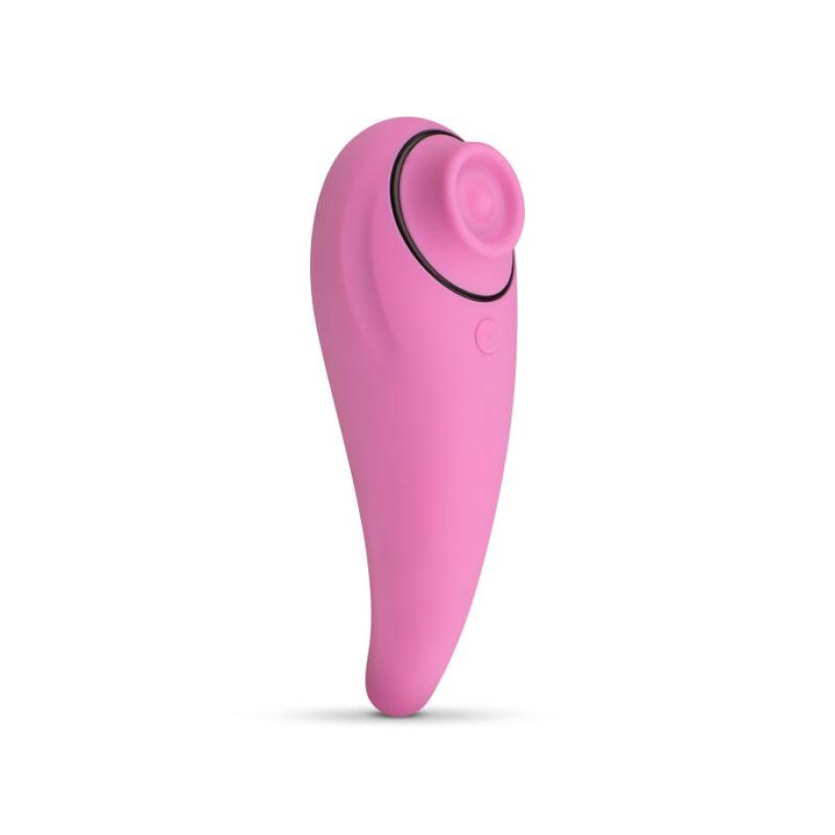 FeelzToys - FemmeGasm Tapping & Tickling Vibrator - Roze Roze