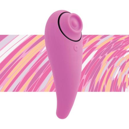 FeelzToys - FemmeGasm Tapping & Tickling Vibrator - Roze