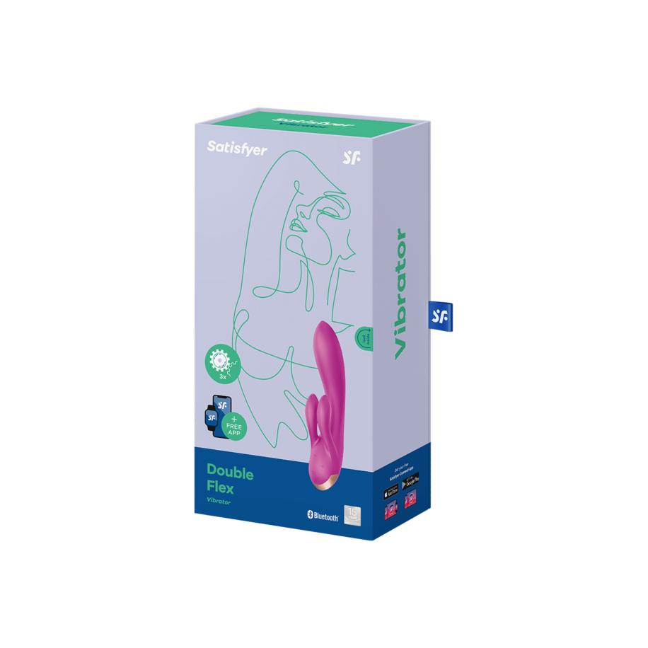 Satisfyer Satisfyer Double Flex Connect App 20 cm -