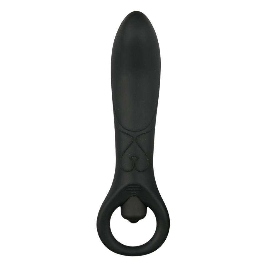 Zwarte anale vibrator Zwart