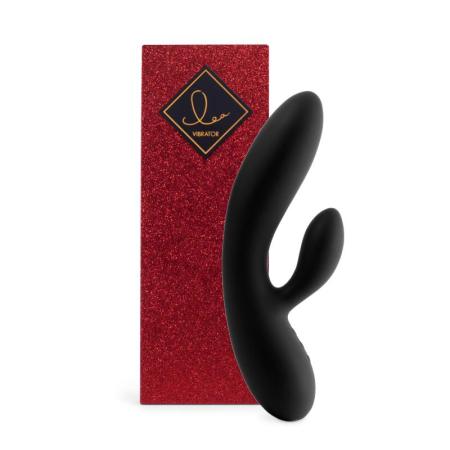 Feelztoys - Lea Rabbit Vibrator - Zwart