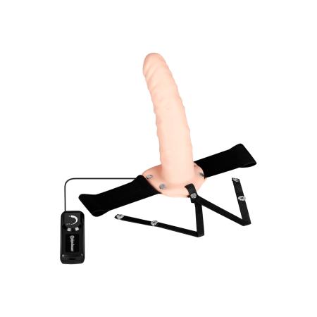 Fetish Fantasy Vibrating Hollow Strap-On 22,5 cm