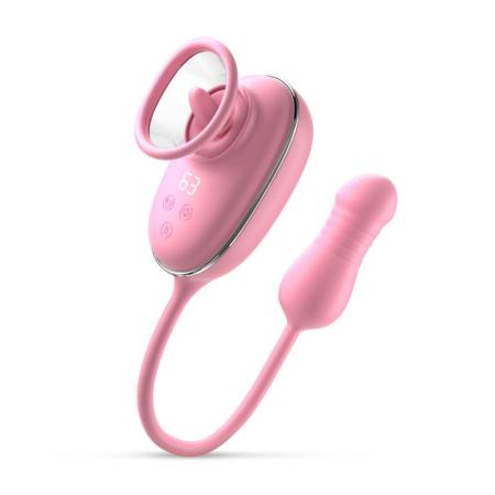 Feelztoys – MIAMORÉ Lick, Suck & Thrust Vibrator – Roze