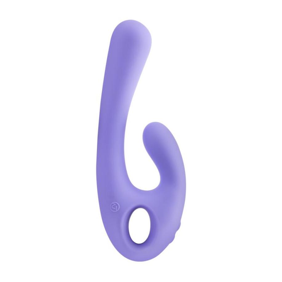 Nomi Tang - Flex Bi Bendable Dual Stimulation Vibrator Lavender Paars