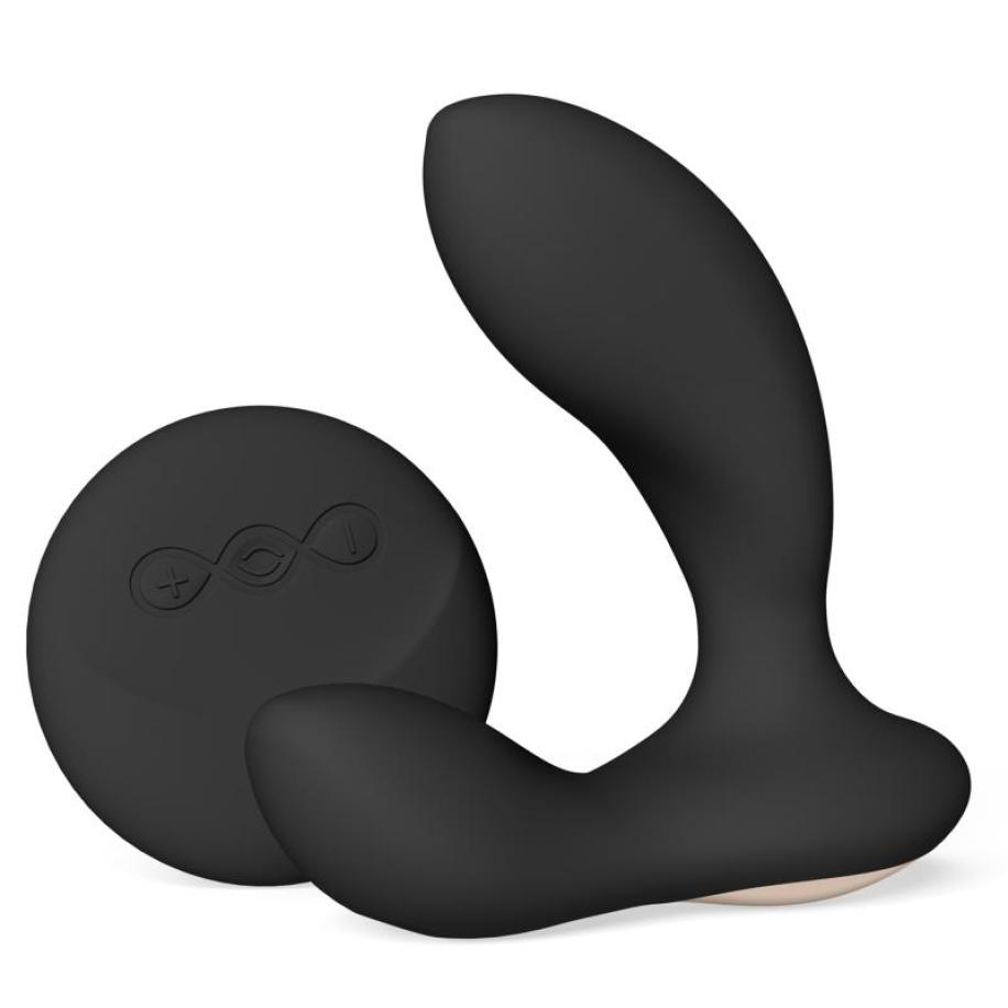 LELO - Hugo 2 Prostaat Vibrator met Afstandsbediening - Zwart Zwart
